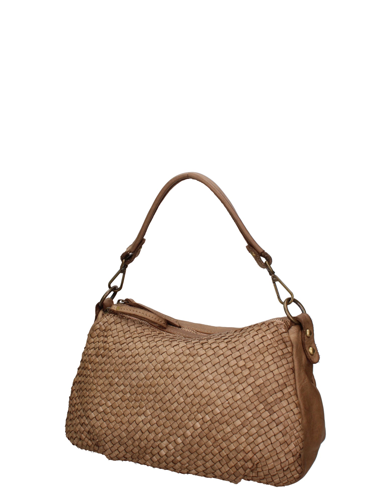 Novella Borsa a spalla da donna Vera pelle 7800-TAUPE Gave Lux