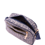 Borsa a tracolla da donna Ecopelle BC1362-BLU B Cavalli