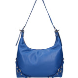 Fiorenza Lux Borsa a spalla da donna Vera pelle 07140-D22 BLUETTE Viola Castellani