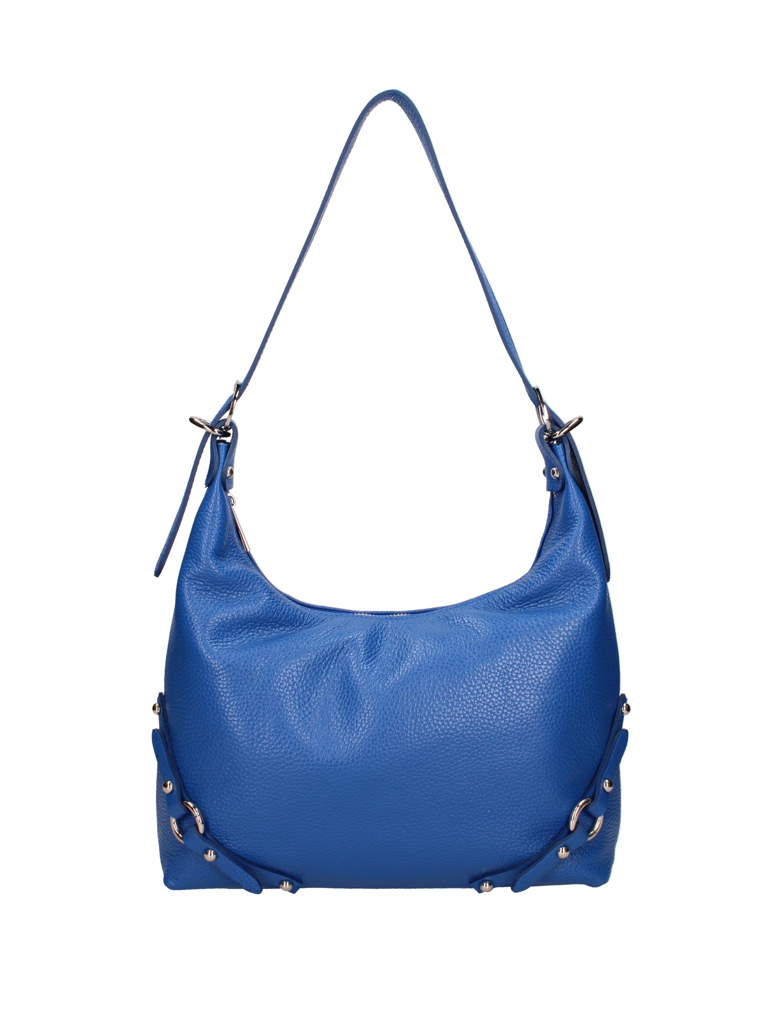 Fiorenza Lux Borsa a spalla da donna Vera pelle 07140-D22 BLUETTE Viola Castellani