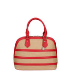 Borsa a mano da donna Ecopelle e poliestere DC1610-2-RED Diana&co