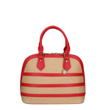 Borsa a mano da donna Ecopelle e poliestere DC1610-2-RED Diana&co