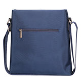 Borsa a tracolla uomo Pelle vegana + Tessuto PCL3068-BLU Northampton Polo Club