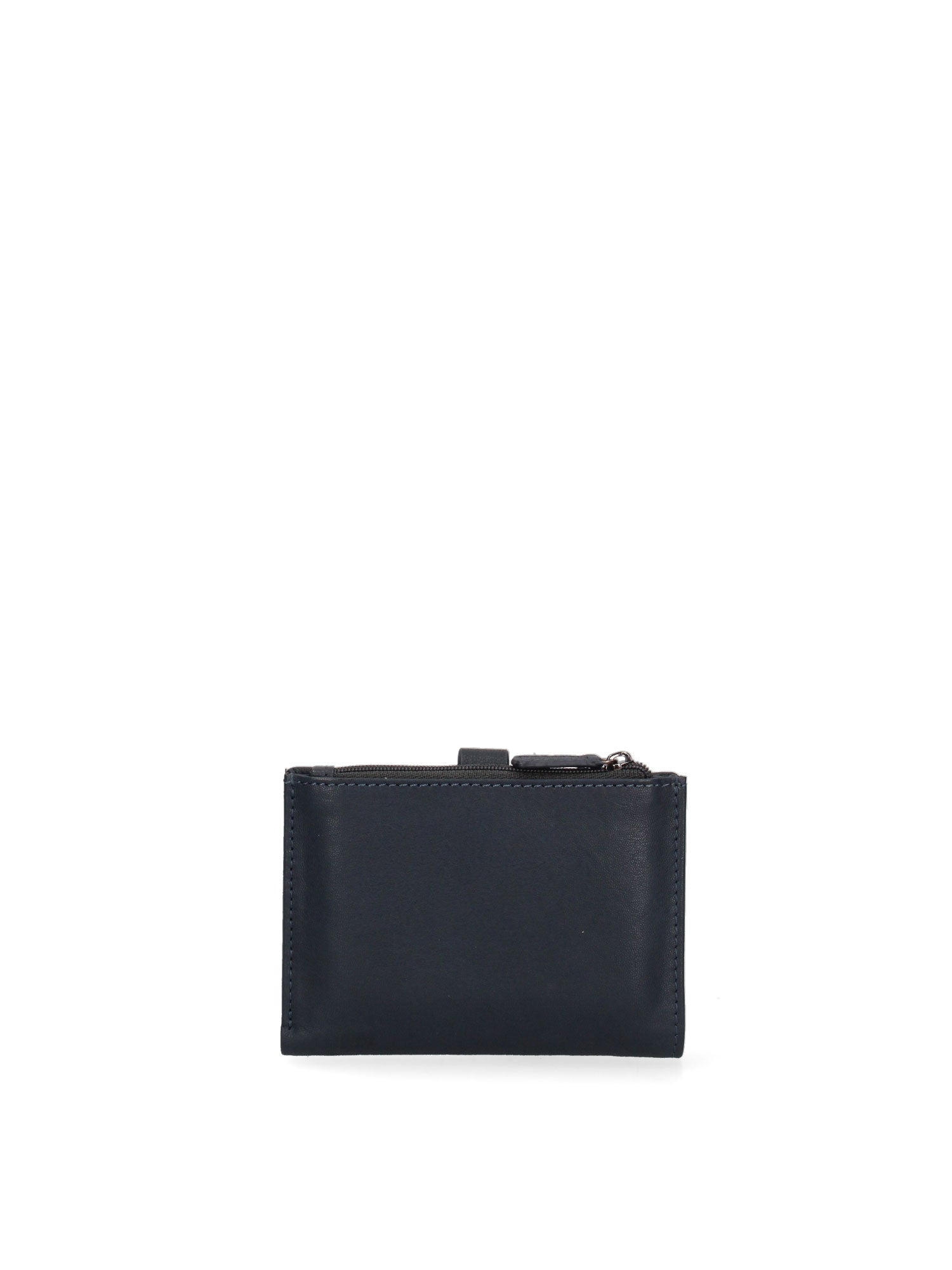 Portafoglio da donna in vera pelle Casual LB7702-20-NAVY Laura Biagiotti