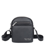 Borsa a tracolla uomo vera pelle Casual PC3335-NERO Northampton Polo Club