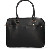 Valora Borsa da lavoro unisex Ecopelle e poliestere 3403-2-BLACK Diana&co