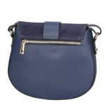 Carola Borsa a tracolla da donna Vera pelle 10036-P217 BLU NOTTE Gave Lux