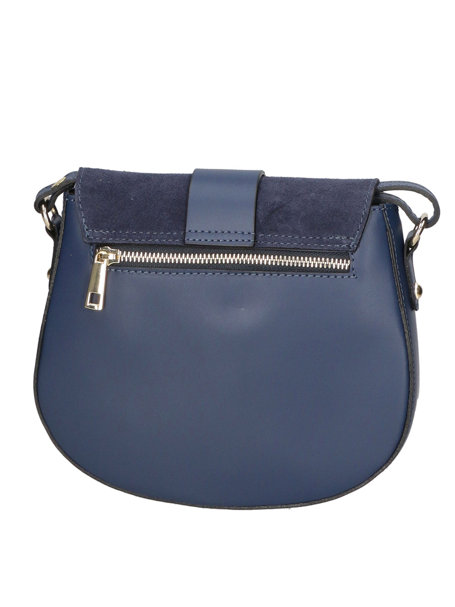 Carola Borsa a tracolla da donna Vera pelle 10036-P217 BLU NOTTE Gave Lux
