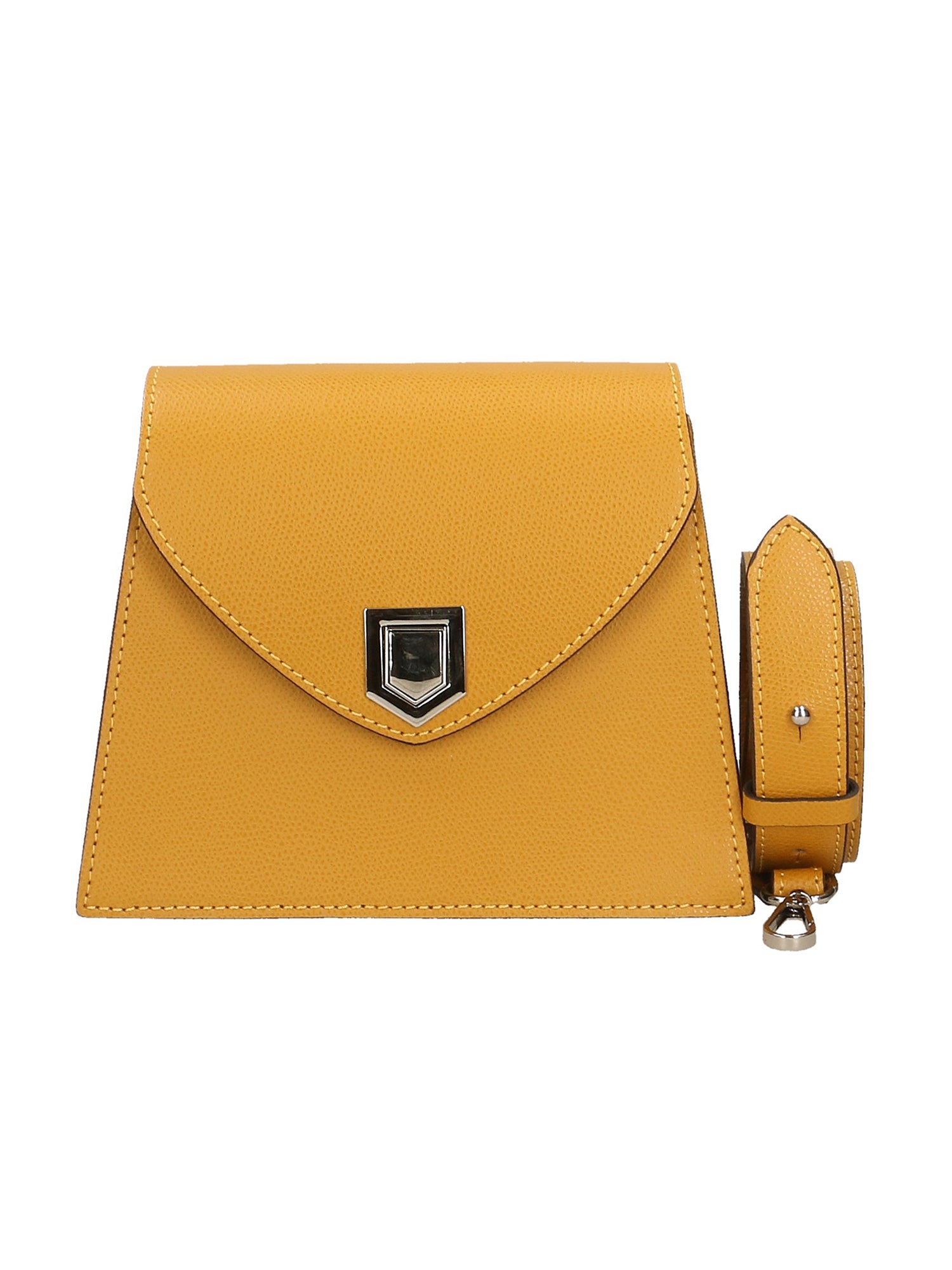 Eolara Borsa a spalla da donna Vera pelle 193842-SENAPE Gave Lux