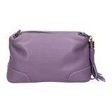 Lidia Borsa a mano da donna Vera pelle 06513-VIOLET Gave Lux