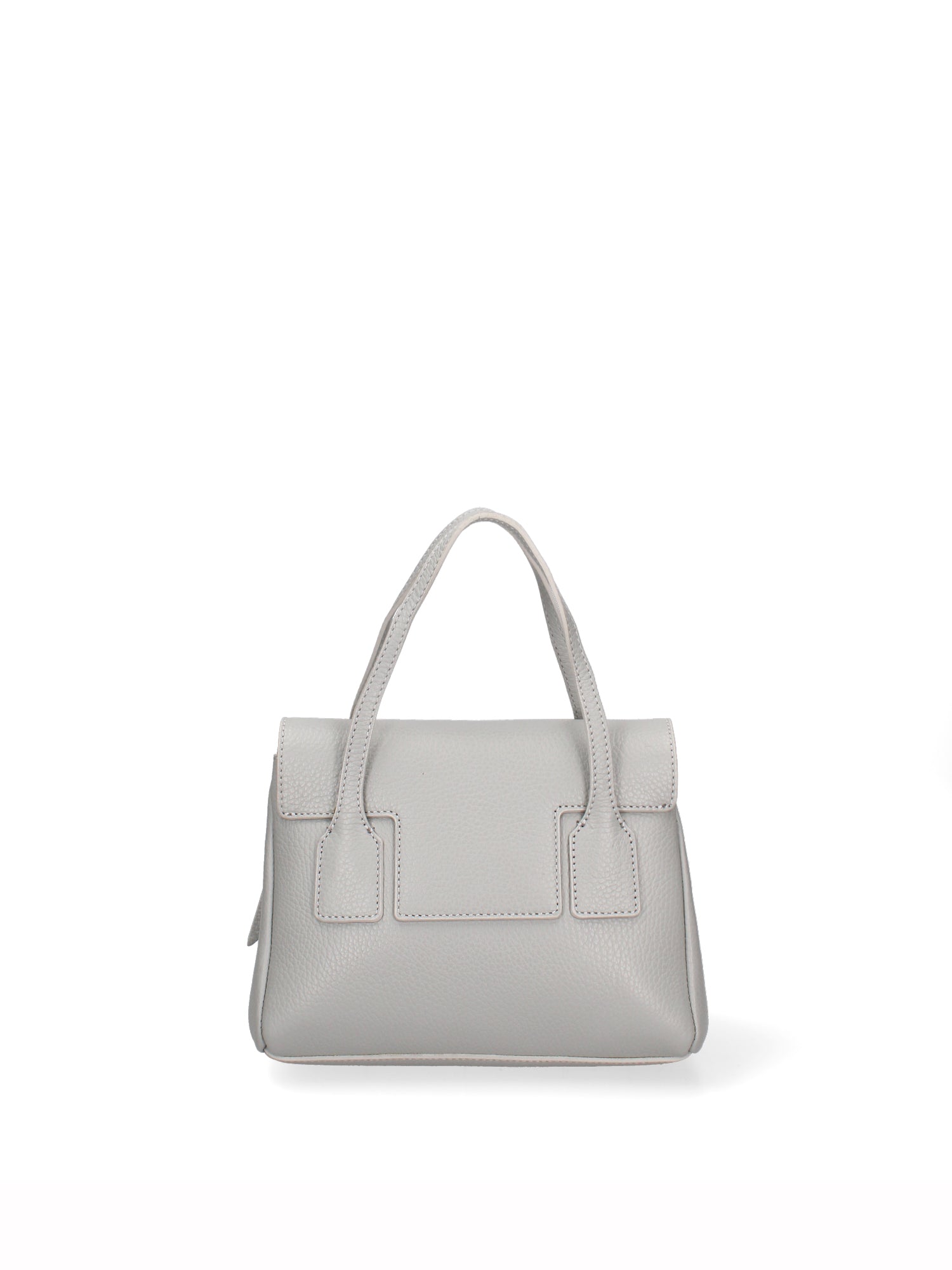 Silvana Pro Borsa a mano da donna Made in Italy Vera pelle 191942-GRIGIO Gave Lux
