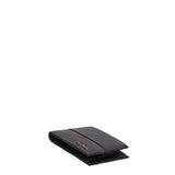 Portafoglio uomo in vera pelle Sfoderato 8805-97-NERO-ROSSO Pierre Cardin