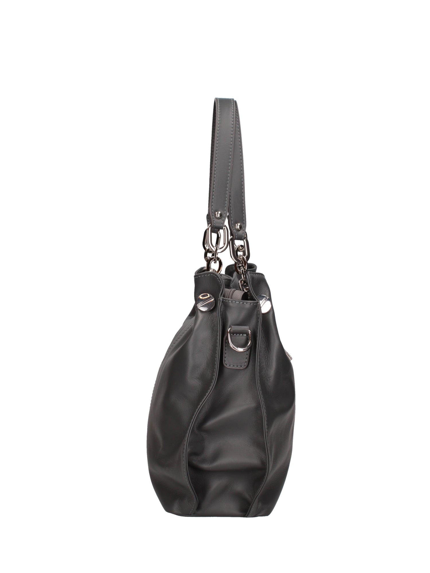 Ereba Borsa a mano da donna Made in Italy 100% pelle 3305-S27 CENERE Gave Lux