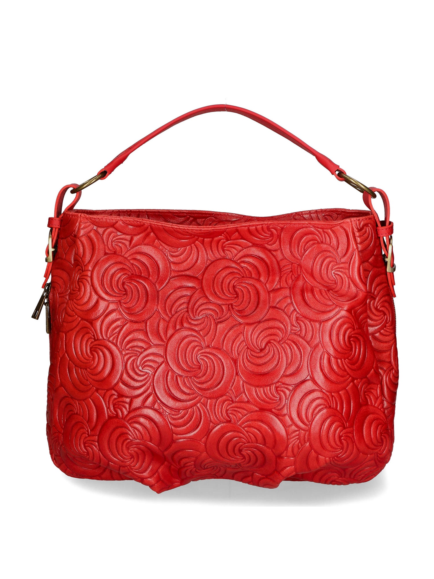 Lumelia Borsa a mano da donna Vera pelle 80013-023 ROSSO Gave Lux