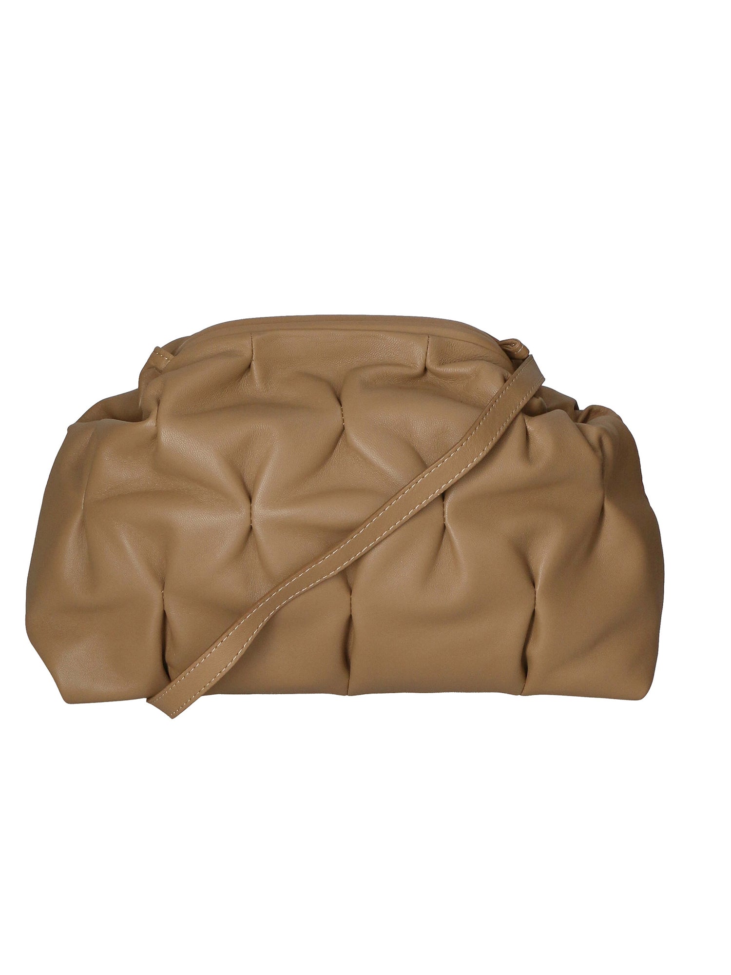 Soleil Borsa a mano da donna Vera pelle 04798-S05 TAUPE CHIARO Gave Lux