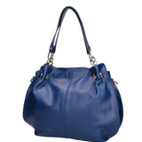 Ereba Borsa a mano da donna Made in Italy 100% pelle 3305-S22 BLUETTE Gave Lux