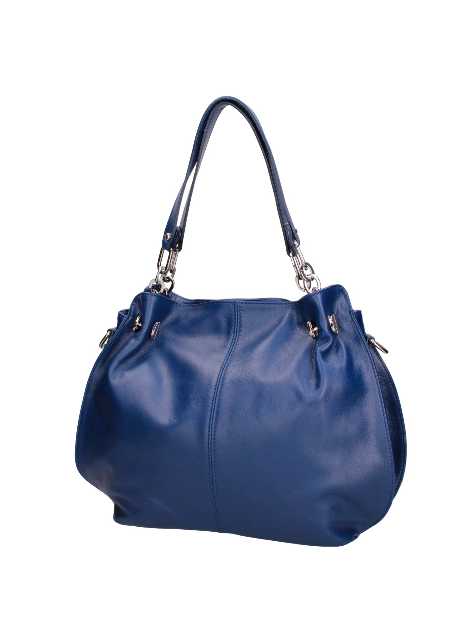 Ereba Borsa a mano da donna Made in Italy 100% pelle 3305-S22 BLUETTE Gave Lux