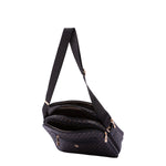 Iduna Borsa a tracolla da donna Ecopelle e poliestere 4019-BLACK BLACK Briciole