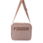 Iduna Borsa a tracolla da donna Ecopelle e poliestere 4019-KHAKI Briciole