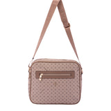 Iduna Borsa a tracolla da donna Ecopelle e poliestere 4019-KHAKI Briciole