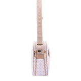 Iduna Borsa a tracolla da donna Ecopelle e poliestere 4019-OFF-WHITE Briciole