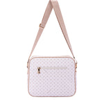 Iduna Borsa a tracolla da donna Ecopelle e poliestere 4019-OFF-WHITE Briciole