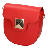 Calista Borsa a tracolla da donna Vera pelle 06014-L214 ROSSO Gave Lux