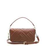 Marbella Borsa a spalla da donna Ecopelle VT-205-MARRONE 19V69 Italia