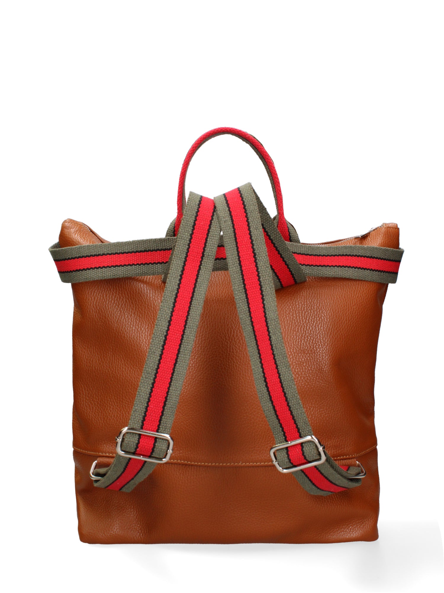 Varese Borsa a mano da donna Vera pelle 689746-D17 CUOIO SCURO - VERDE Gave Lux