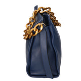 Annalou Borsa a spalla da donna Vera pelle 05417-D24 BLU JEANS Gave Lux