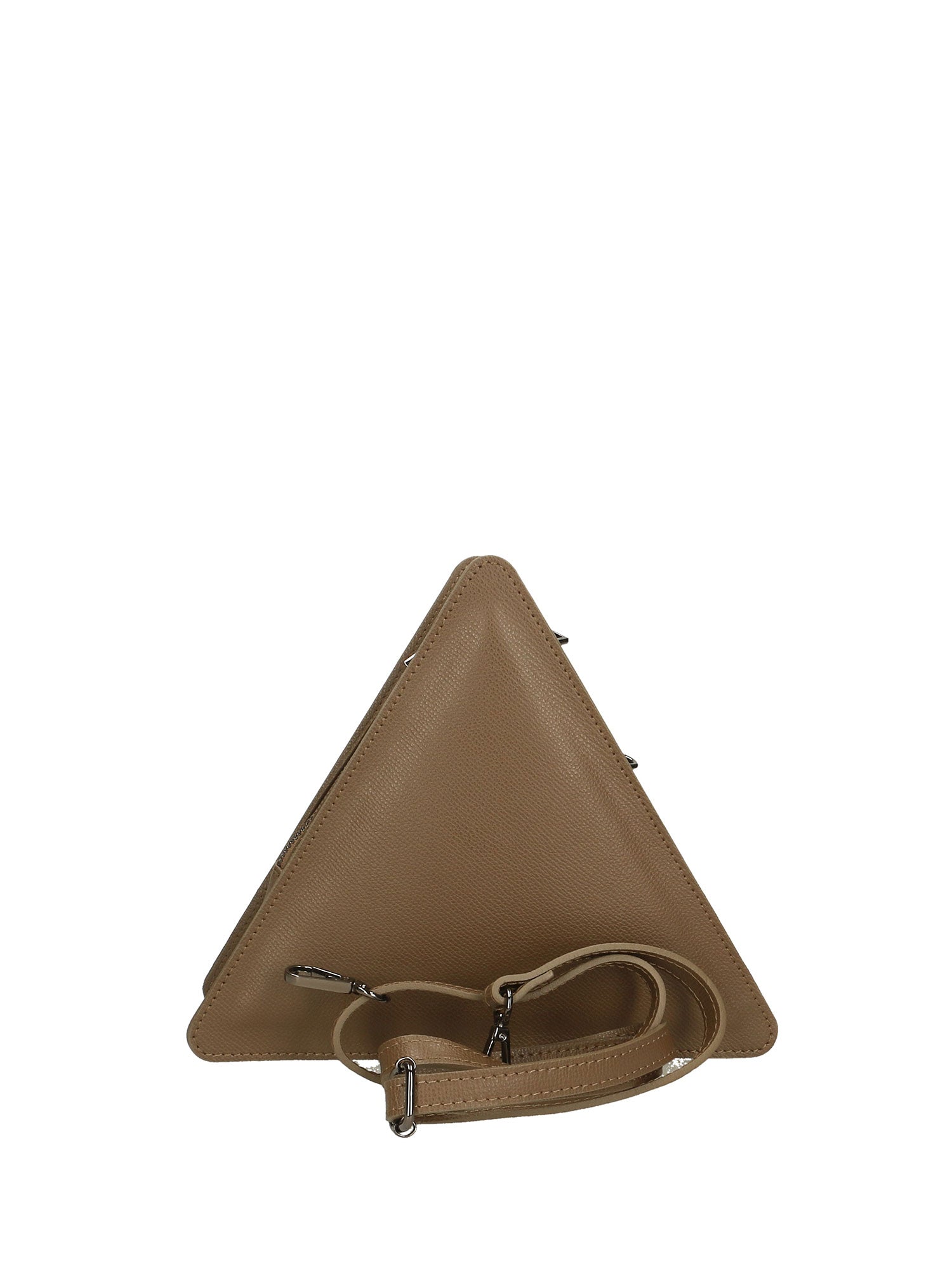 Velaria Borsa a tracolla da donna Vera pelle 6582-TAUPE Gave Lux