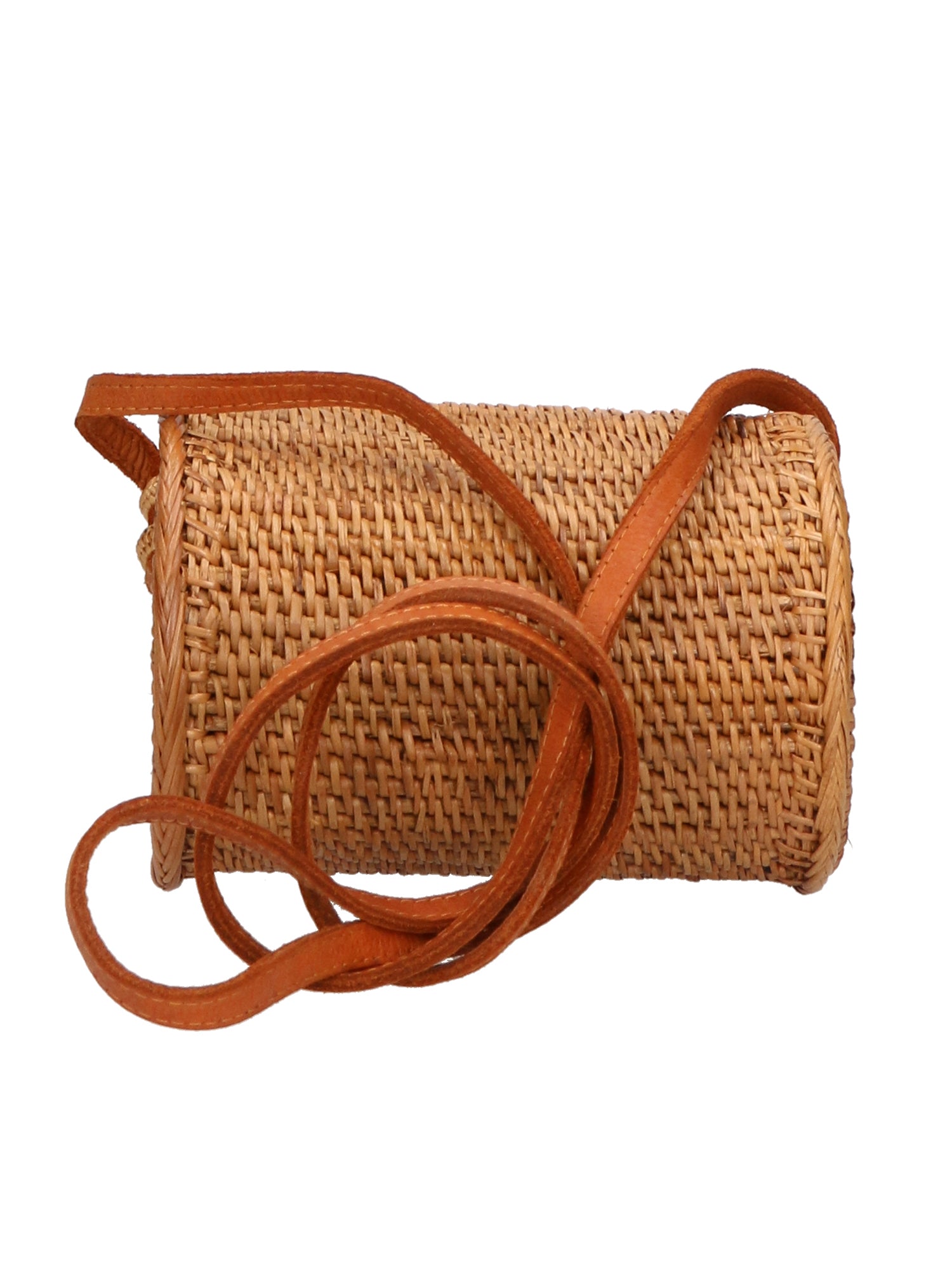 Laurenzia Borsa a tracolla da donna Rattan 88011-MIX Gave Lux