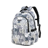 Zaino unisex Felino Casual GN62070-A-GREY Aoking