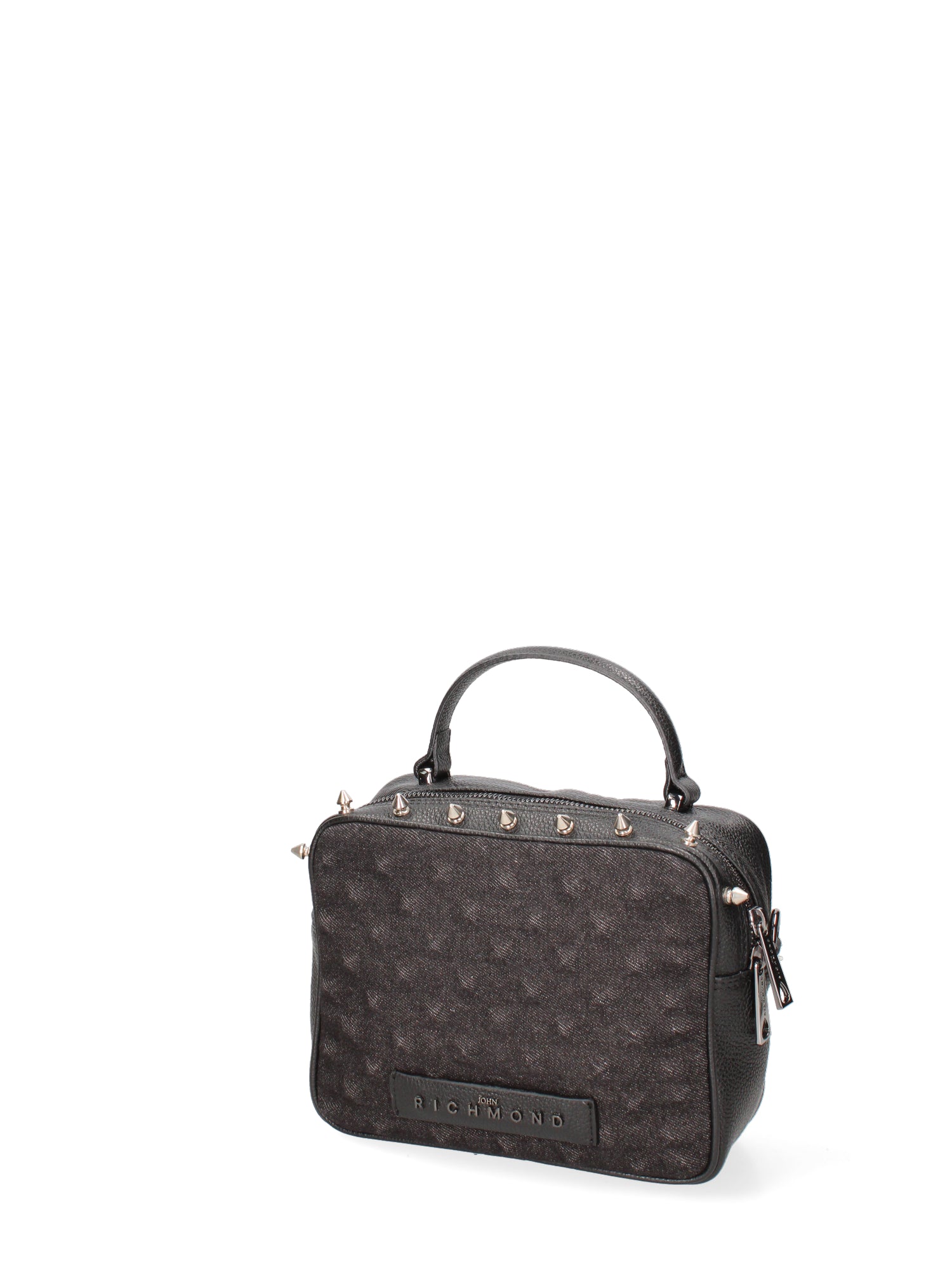 Borsa a spalla da donna Vera pelle JR-W-1076-BLACK DENIM John Richmond