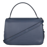 Lucia Borsa a mano da donna 100% pelle 04514-L118 BLU JEANS Gave Lux