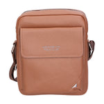 Borsa a tracolla uomo 100% pelle PU PCL3027-KHAKI Northampton Polo Club