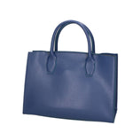 Lodovica Borsa a mano da donna Vera pelle 06544-BLUE JEANS Gave Lux