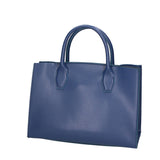 Lodovica Borsa a mano da donna Vera pelle 06544-BLUE JEANS Gave Lux
