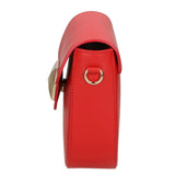 Calista Borsa a tracolla da donna Vera pelle 06014-L214 ROSSO Gave Lux