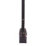 Borsa a tracolla da donna Ecopelle 4157-BLACK BLACK Briciole