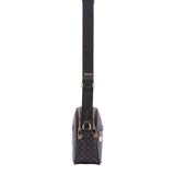 Borsa a tracolla da donna Ecopelle 4157-BLACK BLACK Briciole