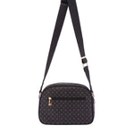 Borsa a tracolla da donna Ecopelle 4157-BLACK BLACK Briciole