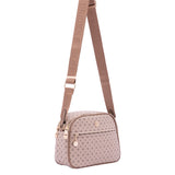 Borsa a tracolla da donna Ecopelle 4157-KHAKI Briciole
