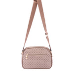Borsa a tracolla da donna Ecopelle 4157-KHAKI Briciole