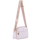 Borsa a tracolla da donna Ecopelle 4157-OFF-WHITE Briciole