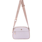 Borsa a tracolla da donna Ecopelle 4157-OFF-WHITE Briciole