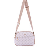 Borsa a tracolla da donna Ecopelle 4157-OFF-WHITE Briciole