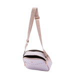 Borsa a tracolla da donna Ecopelle 4157-OFF-WHITE Briciole