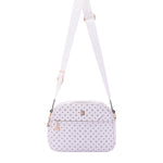 Borsa a tracolla da donna Ecopelle 4157-WHITE Briciole