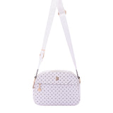 Borsa a tracolla da donna Ecopelle 4157-WHITE Briciole